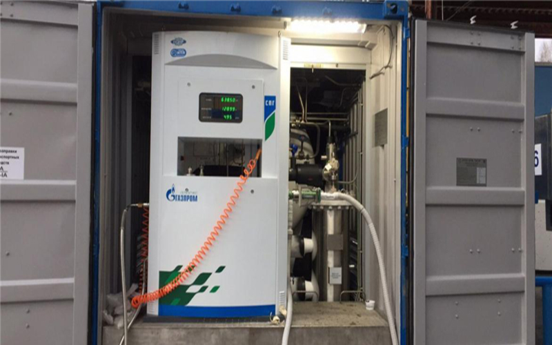 КриоАЗС СПГ в России