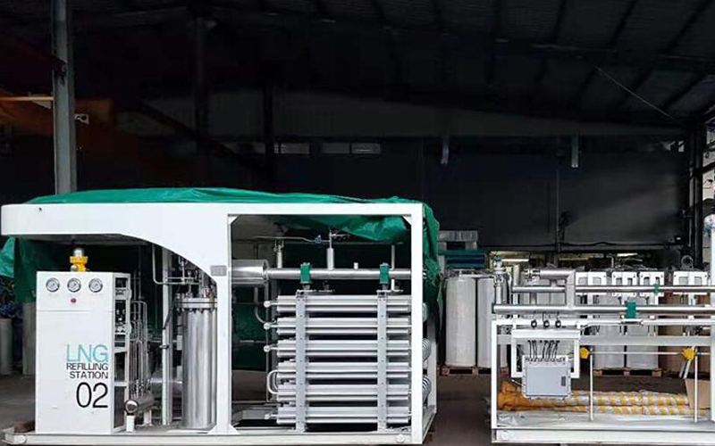Заправочное оборудование Дьюара СПГ в Сингапуре